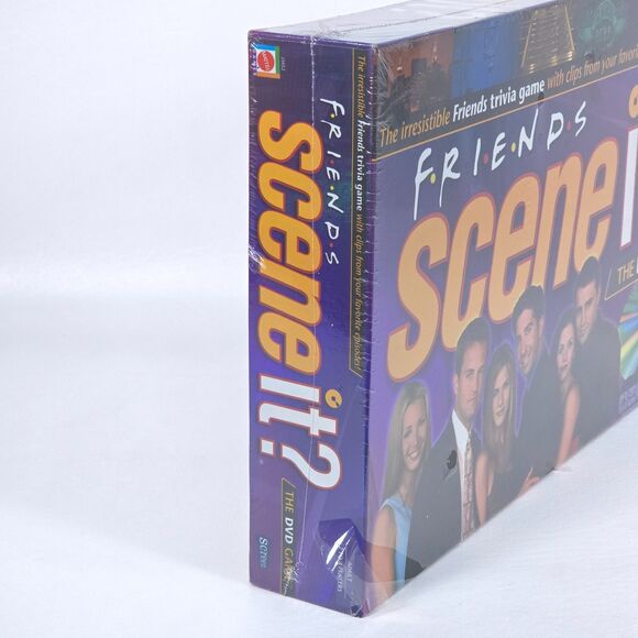 Friends Scene It? DVD Board Game Mattel 2005 Complete Sealed Trivia Party Game - Picture 3 of 5